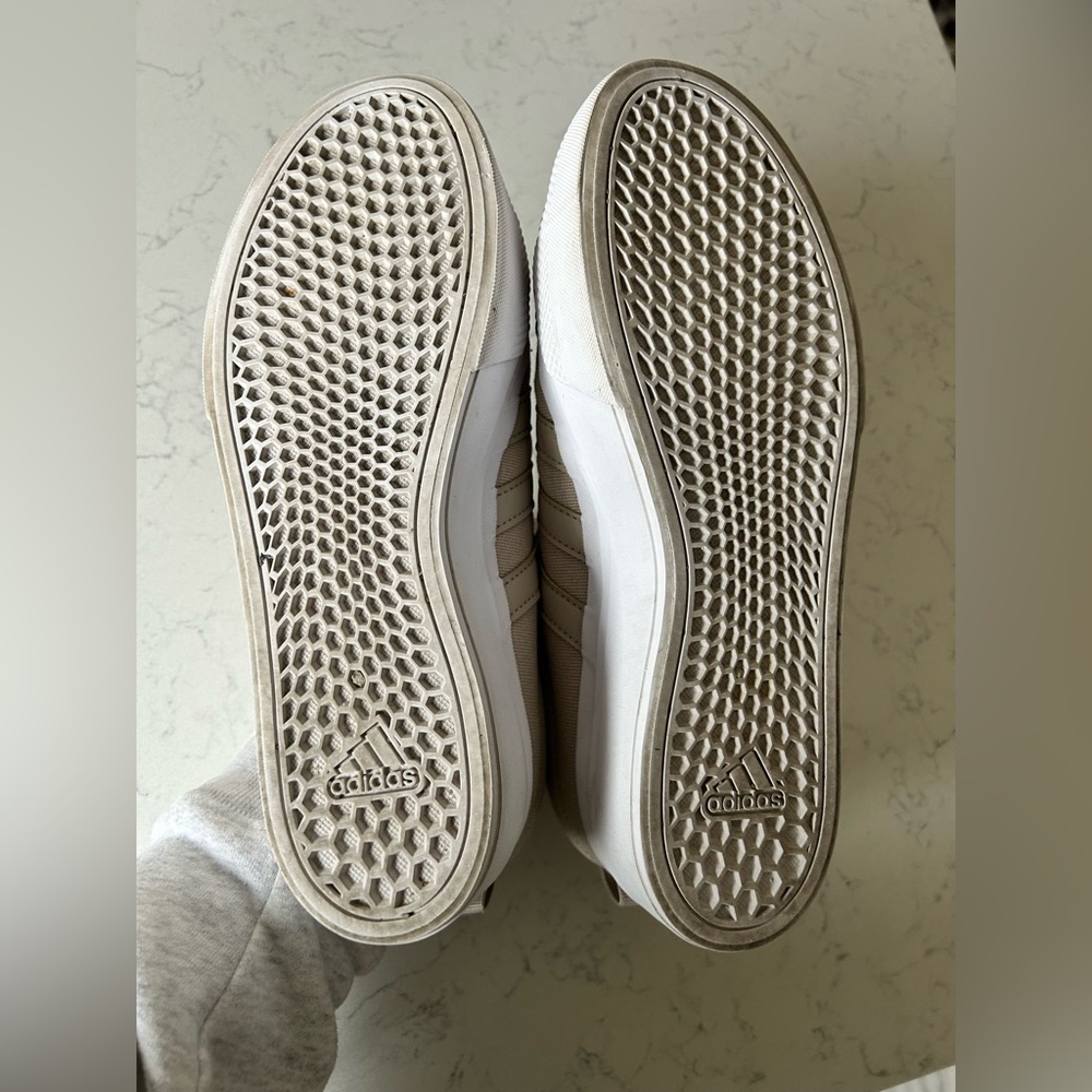 Adidas Women’s Bravada 2.0 Platform Wonder Beige Canvas Sneaker - Picture 15 of 15